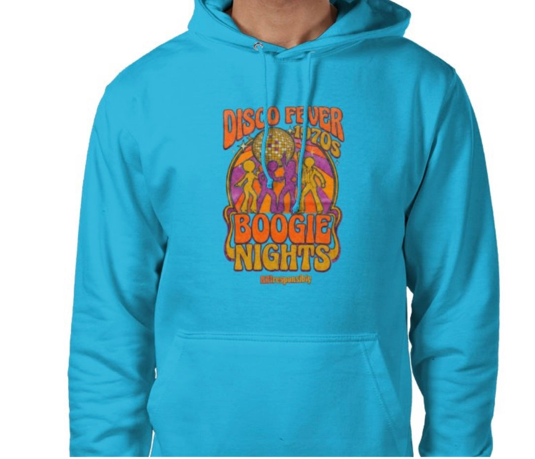 Riff Responsibly | Disco Fever Boogie Nights Hoodie