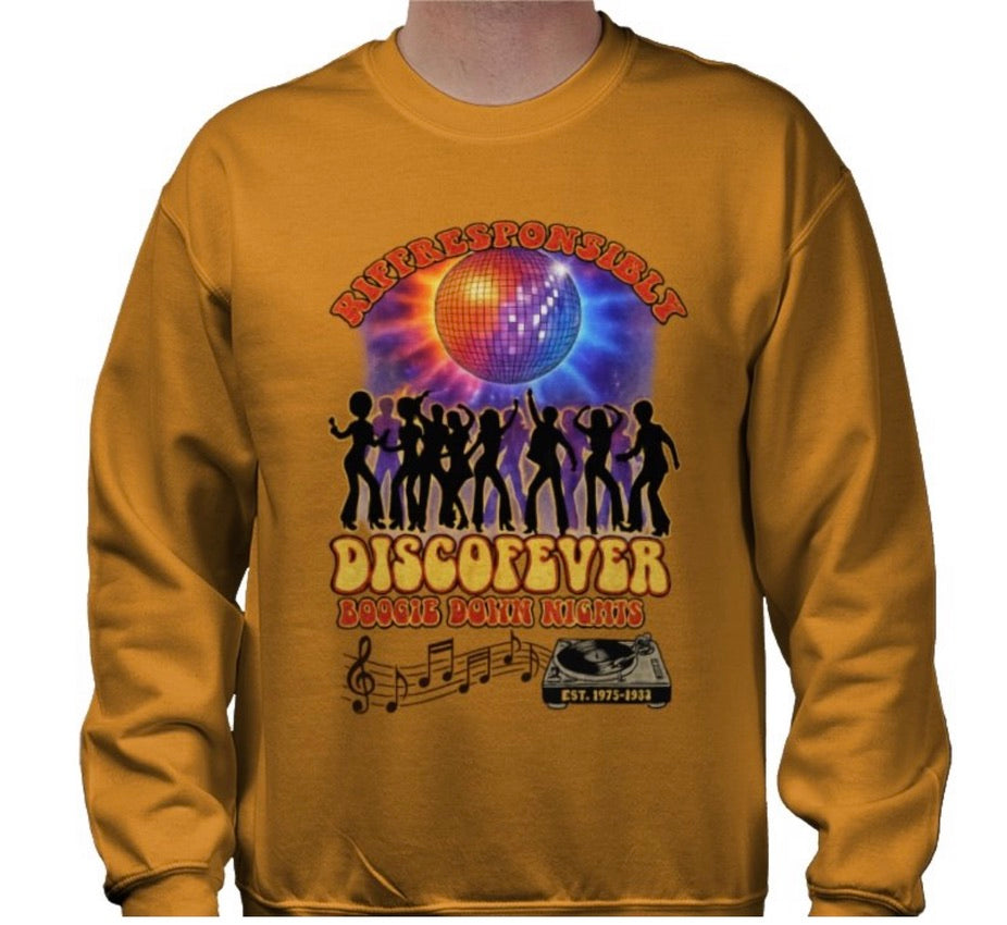 Riff Responsibly | Boogie Down Nights Sweatshirt