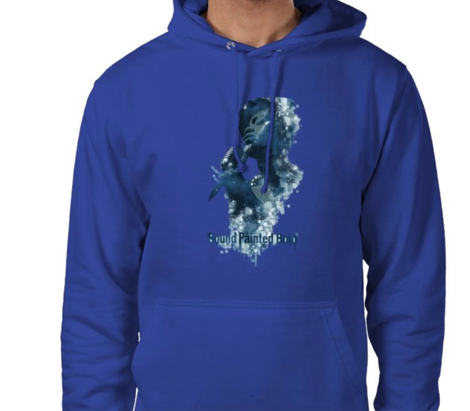 Riff Responsibly | Sound Painted Bold Hoodie