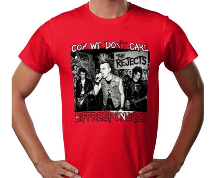 Riff Responsibly | Coz We Don't Care T-Shirt