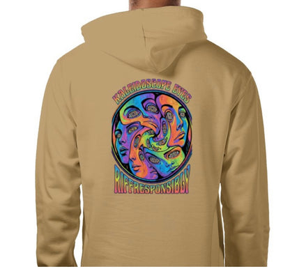 Riff Responsibly | Kaleidoscope Eyes Hoodie