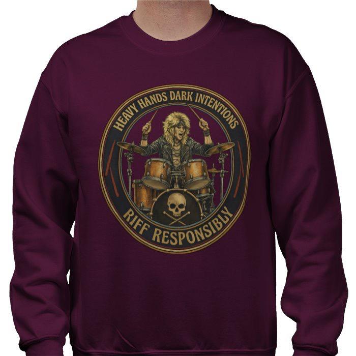 Riff Responsibly | Heavy Hands Dark Intentions Sweatshirt