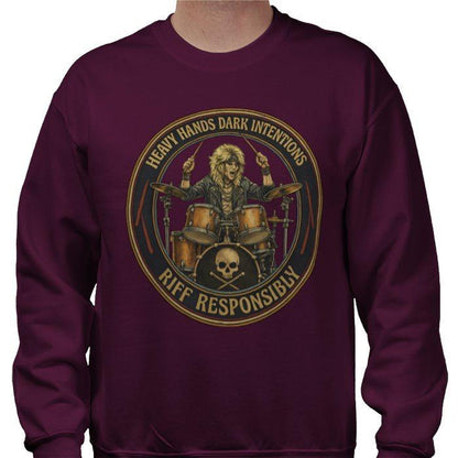 Riff Responsibly | Heavy Hands Dark Intentions Sweatshirt