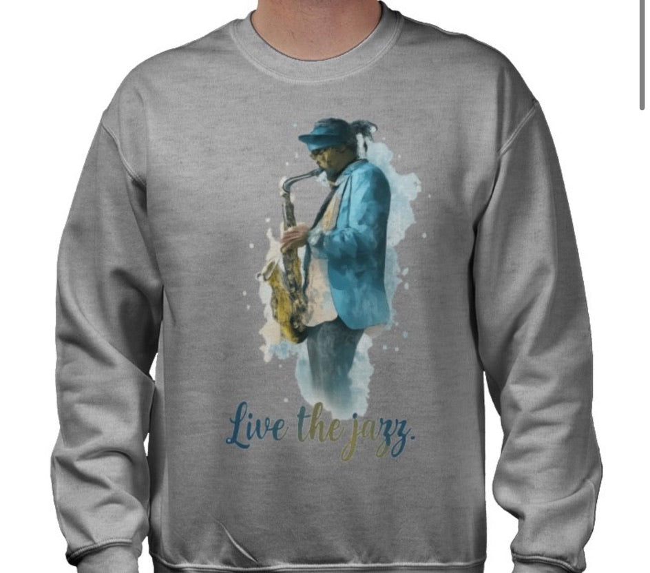 Riff Responsibly | Live The Jazz Sweatshirt