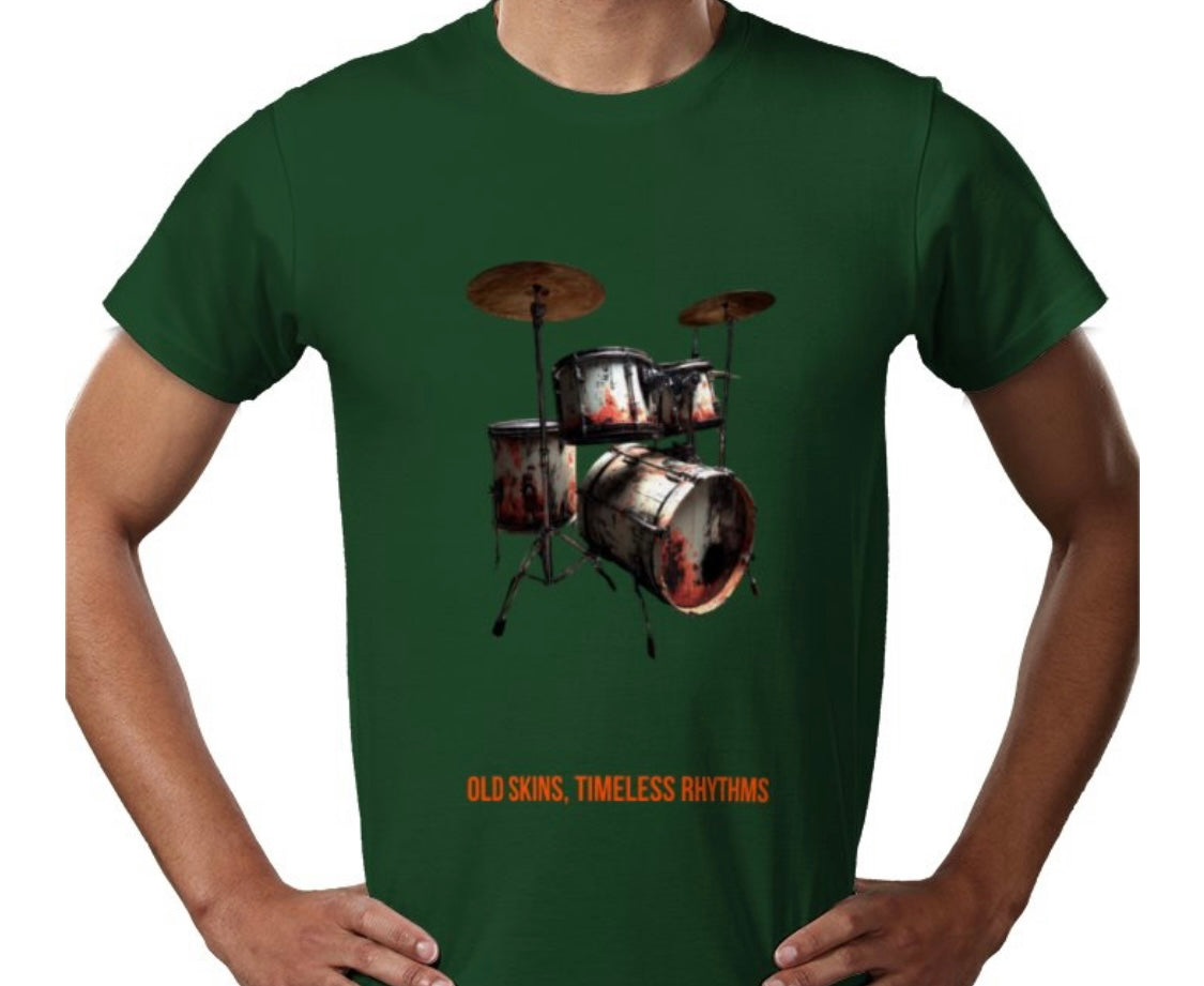 Riff Responsibly | Old Skins Timeless Rhythms T-Shirt
