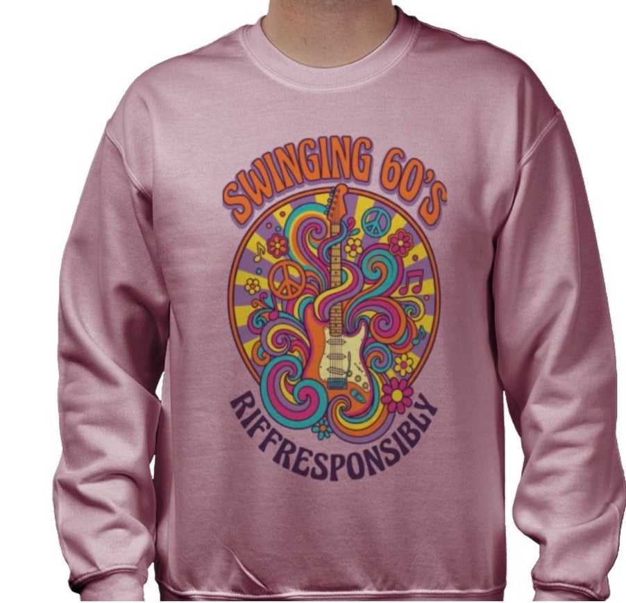 Riff Responsibly | Swinging 60s' Sweatshirt