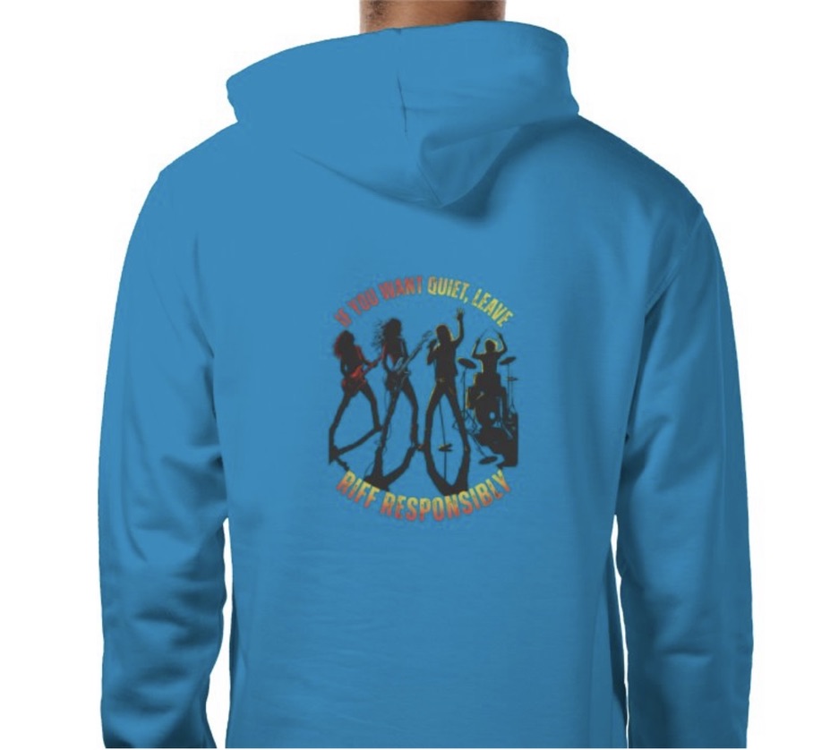 Riff Responsibly | If You Want Quiet, Leave Hoodie