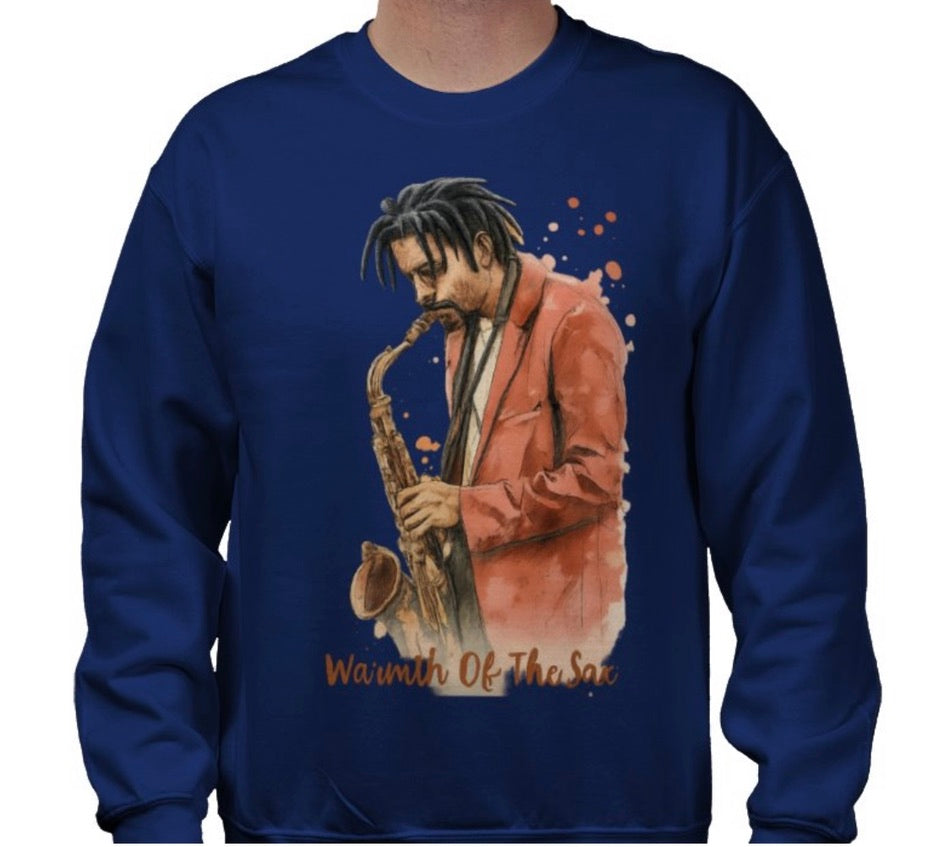 Riff Responsibly | Warmth Of The Sax Sweatshirt