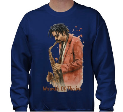 Riff Responsibly | Warmth Of The Sax Sweatshirt