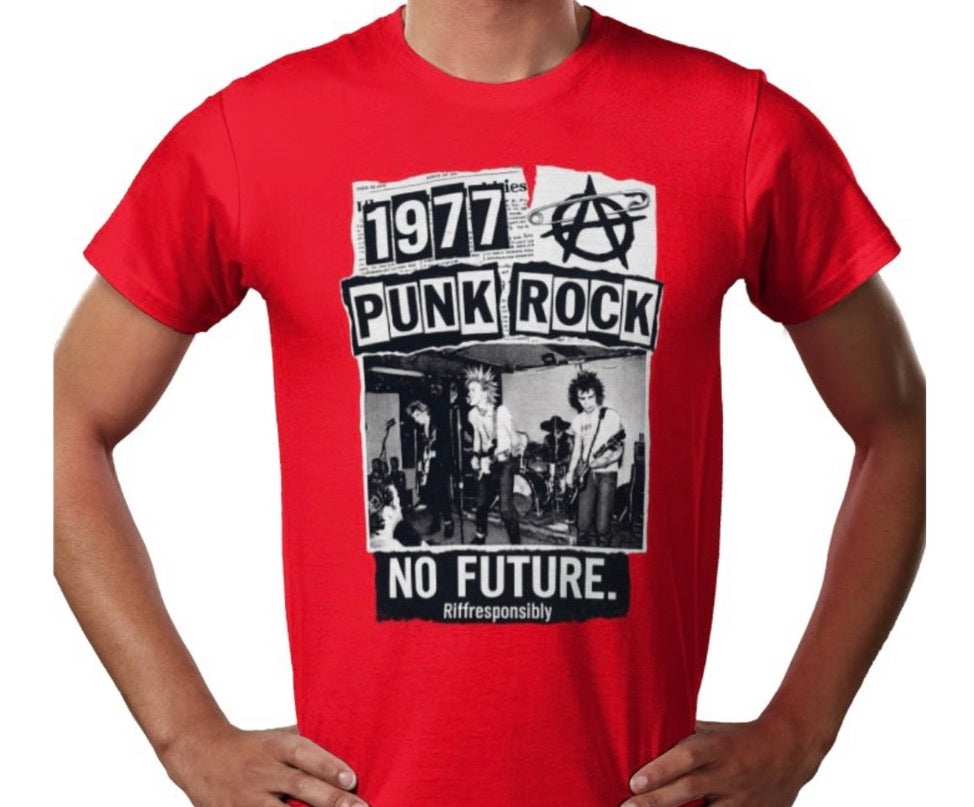 Riff Responsibly | 77' Punk Rock T-Shirt