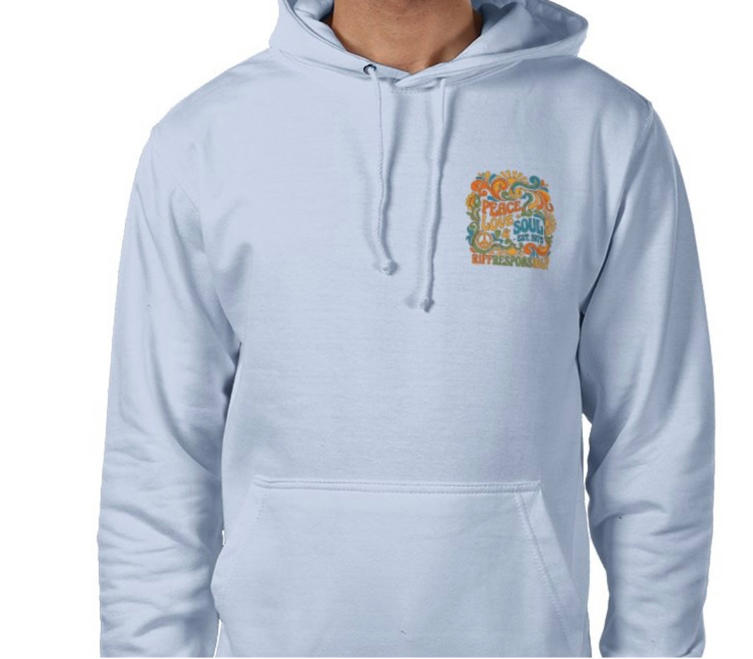 Riff Responsibly | Peace, Love & Soul Hoodie