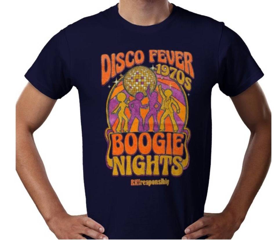 Riff Responsibly | Disco Fever Boogie Nights T-Shirt