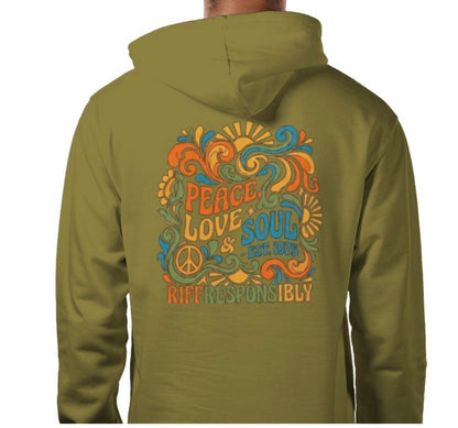 Riff Responsibly | Peace, Love & Soul Hoodie