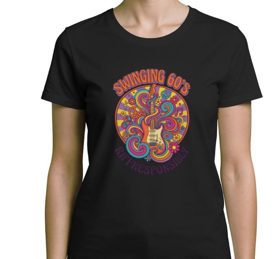 Riff Responsibly | Swinging 60s' T-Shirt Women