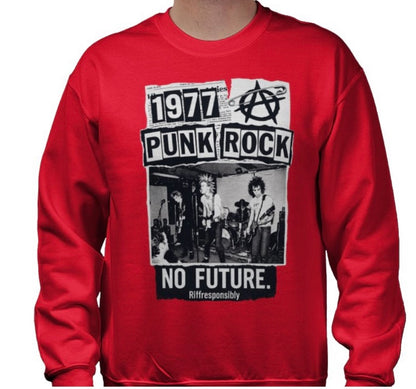 Riff Responsibly | 77' Punk Rock Sweatshirt