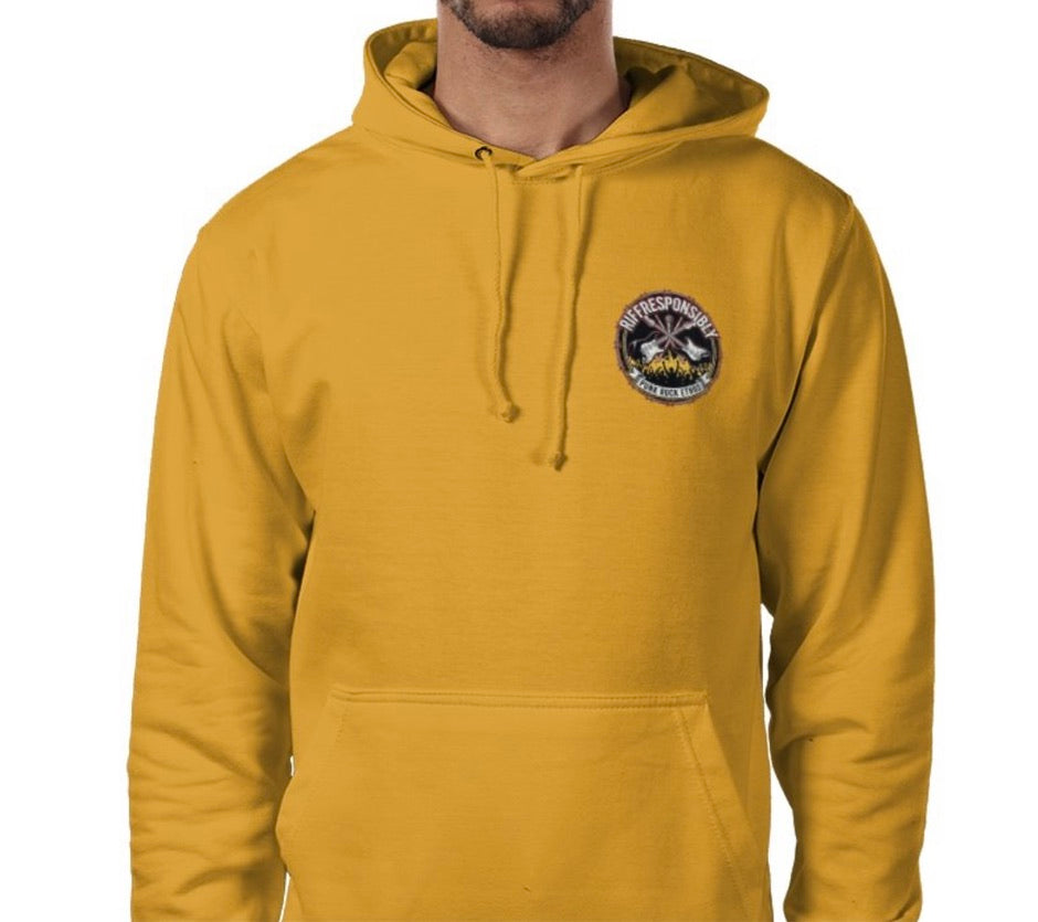 Riff Responsibly | Punk Rock Ethos Hoodie
