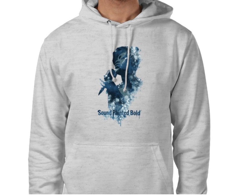 Riff Responsibly | Sound Painted Bold Hoodie
