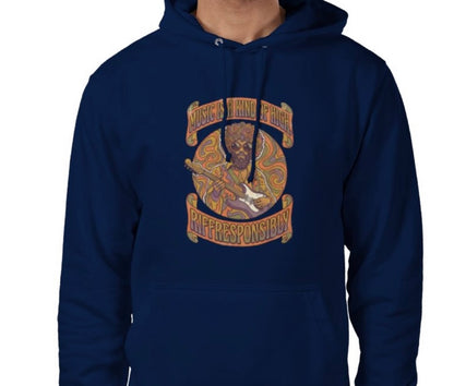 Riff Responsibly | Music Is A Kind Of High Hoodie