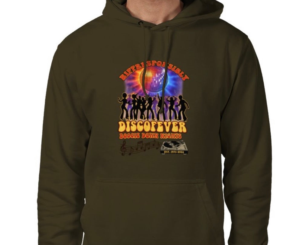 Riff Responsibly | Boogie Down Nights Hoodie