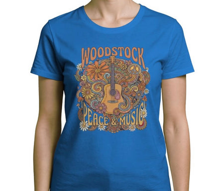 Riff Responsibly | Woodstock T-Shirt Women