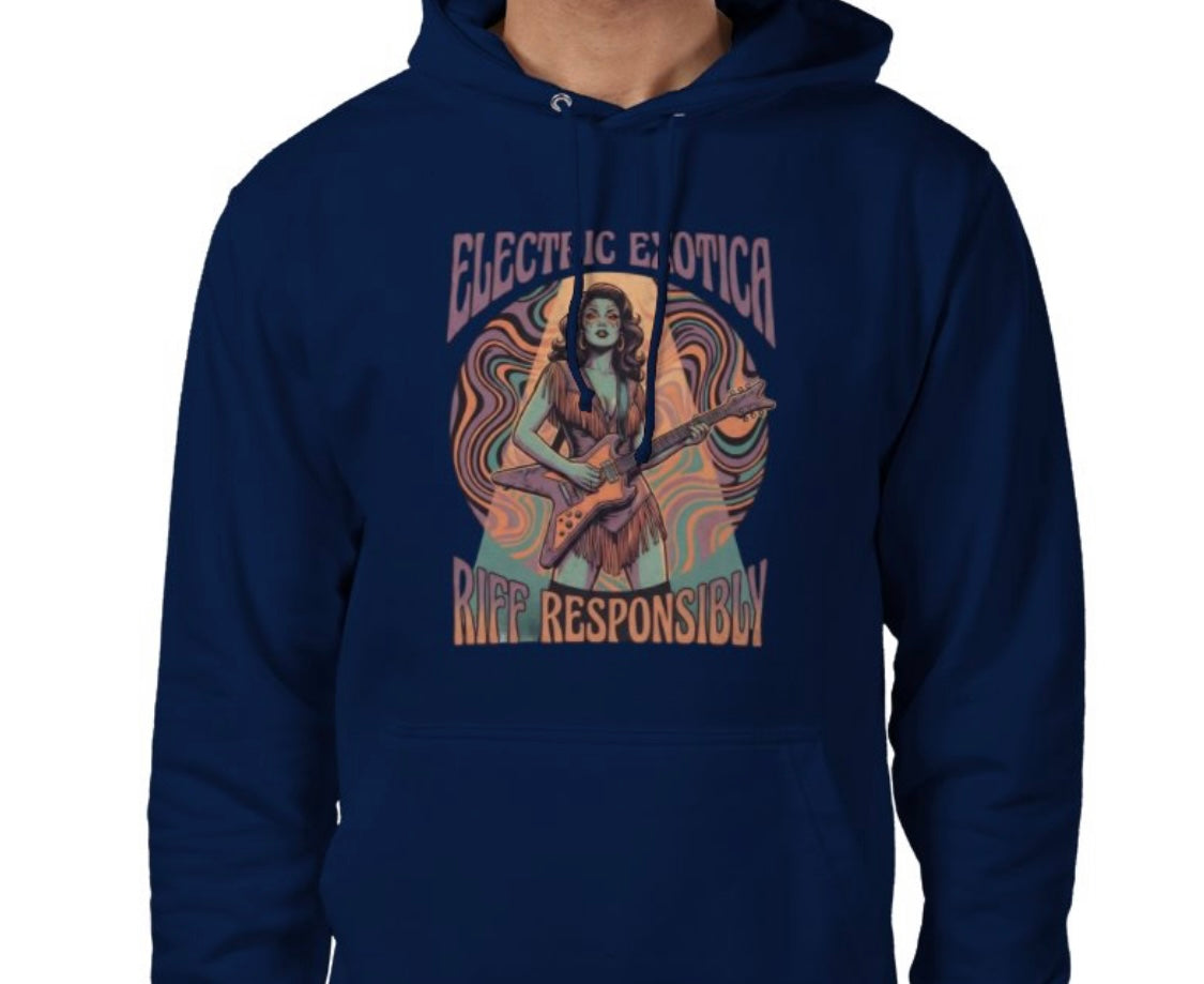 Riff Responsibly | Electric Exotica Hoodie