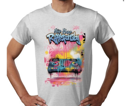 Riff Responsibly | Hip-Hop Decks T-Shirt