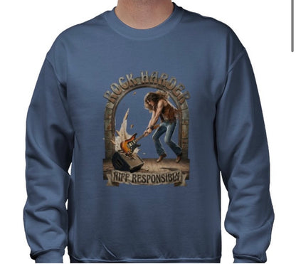 Riff Responsibly | Rock Harder Sweatshirt