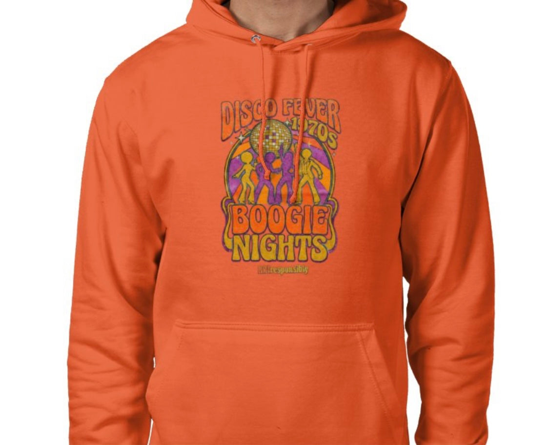 Riff Responsibly | Disco Fever Boogie Nights Hoodie