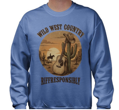 Riff Responsibly | Wild West Country Sweatshirt