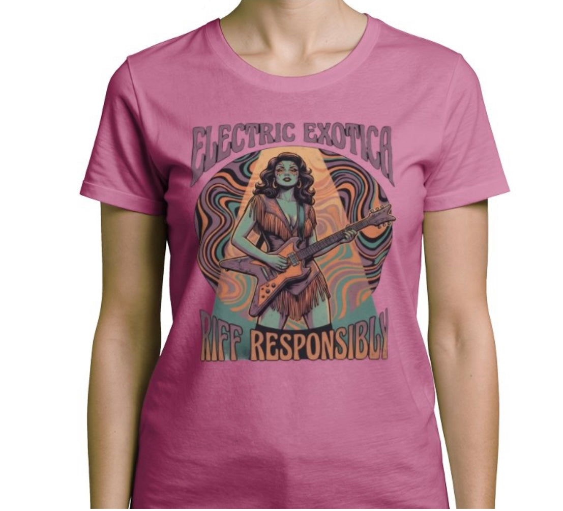 Riff Responsibly | Electric Exotica T-Shirt Women