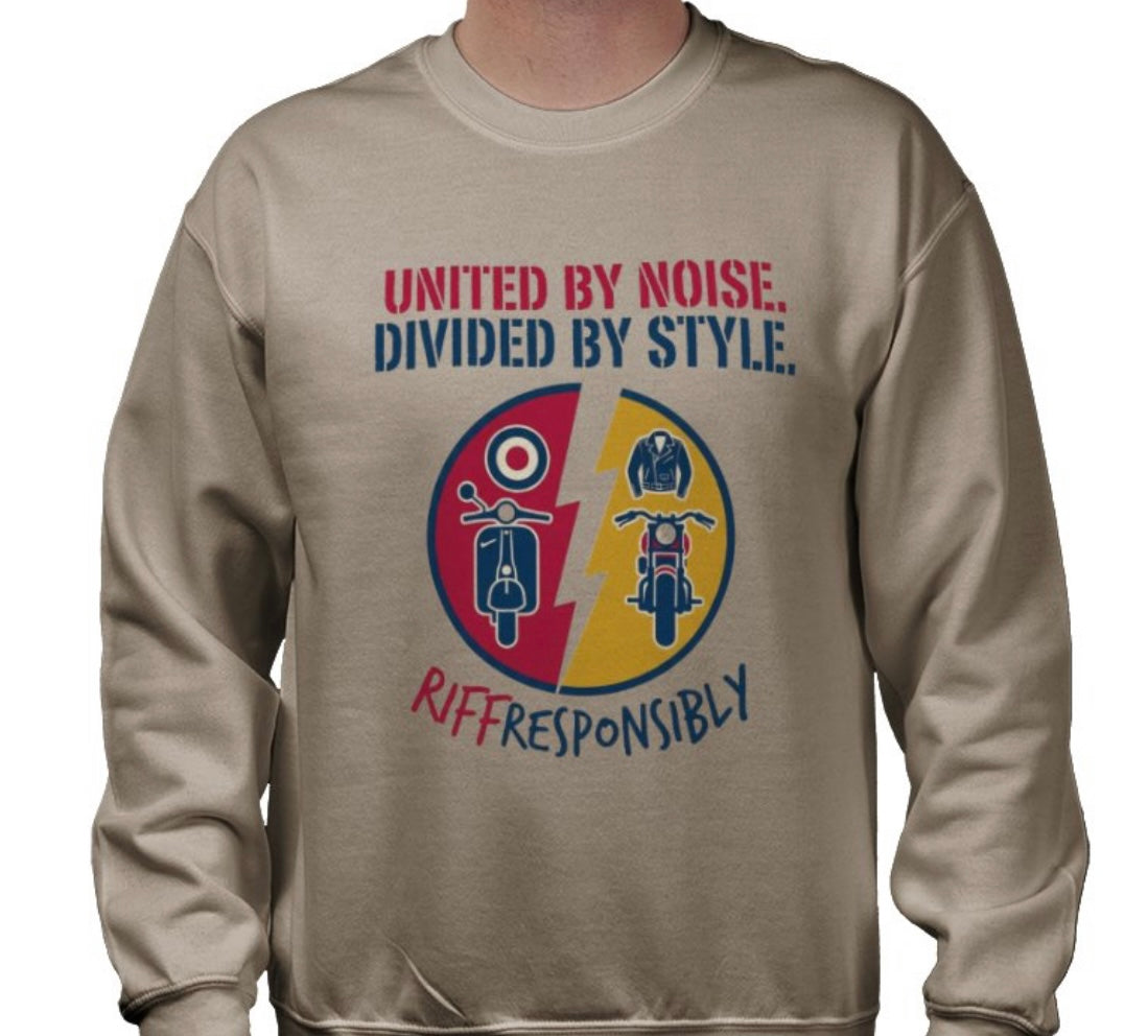 Riff Responsibly | United By Style, United By Style Sweatshirt