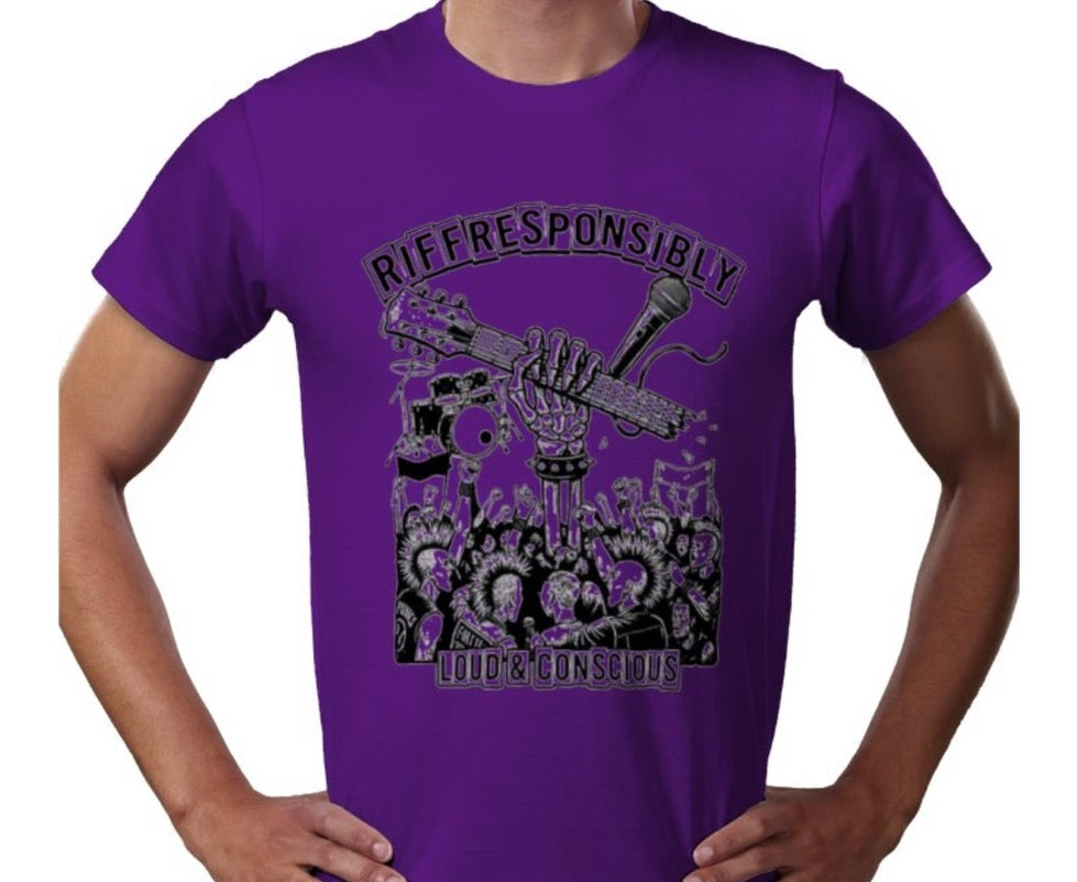Riff Responsibly | Loud & Conscious T-Shirt
