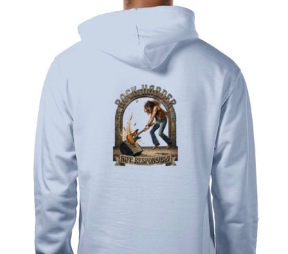 Riff Responsibly | Rock Harder Hoodie