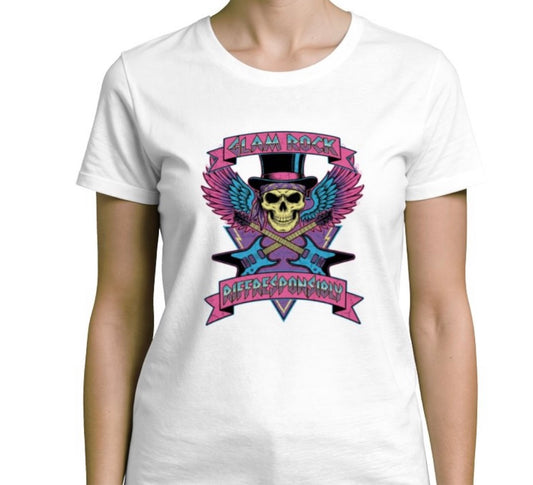 Riff Responsibly | Glam Rock T-Shirt Women