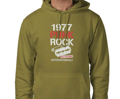 Riff Responsibly | 1977 Punk Rock Hoodie