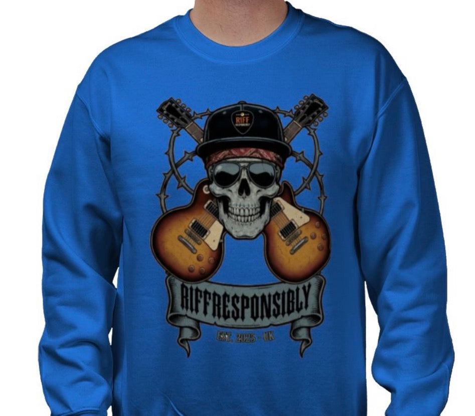 Riff Responsibly | Dead Mans Chords Sweatshirt