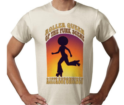 Riff Responsibly | Roller Queen Of The Funk Scene T-Shirt
