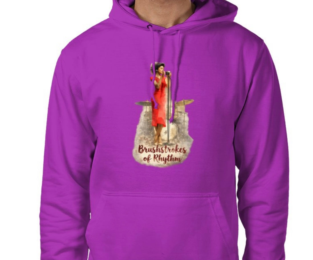 Riff Responsibly | Brushstrokes Of Rhythm Hoodie