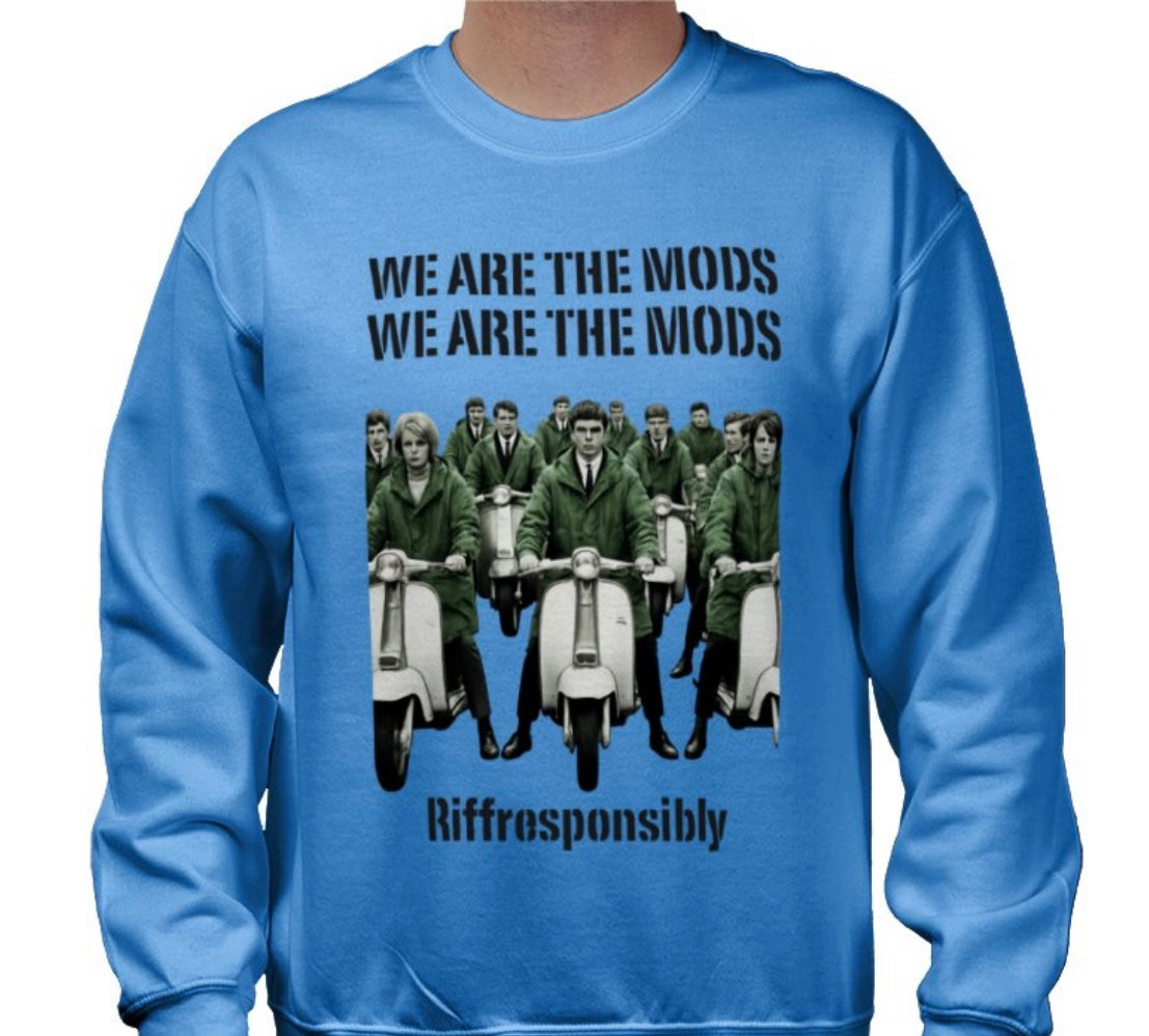 Riff Responsibly | We Are The Mods Sweatshirt