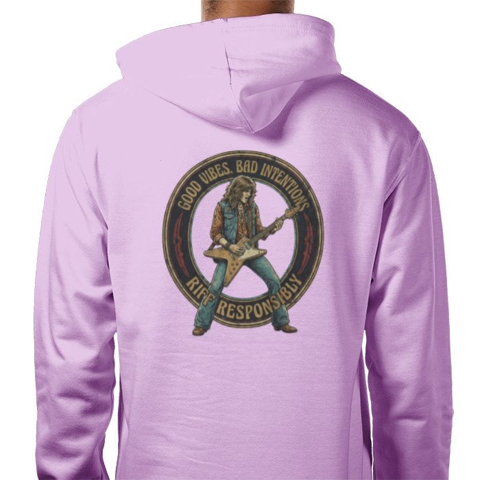 Riff Responsibly | Good Vibes Bad Intentions Hoodie