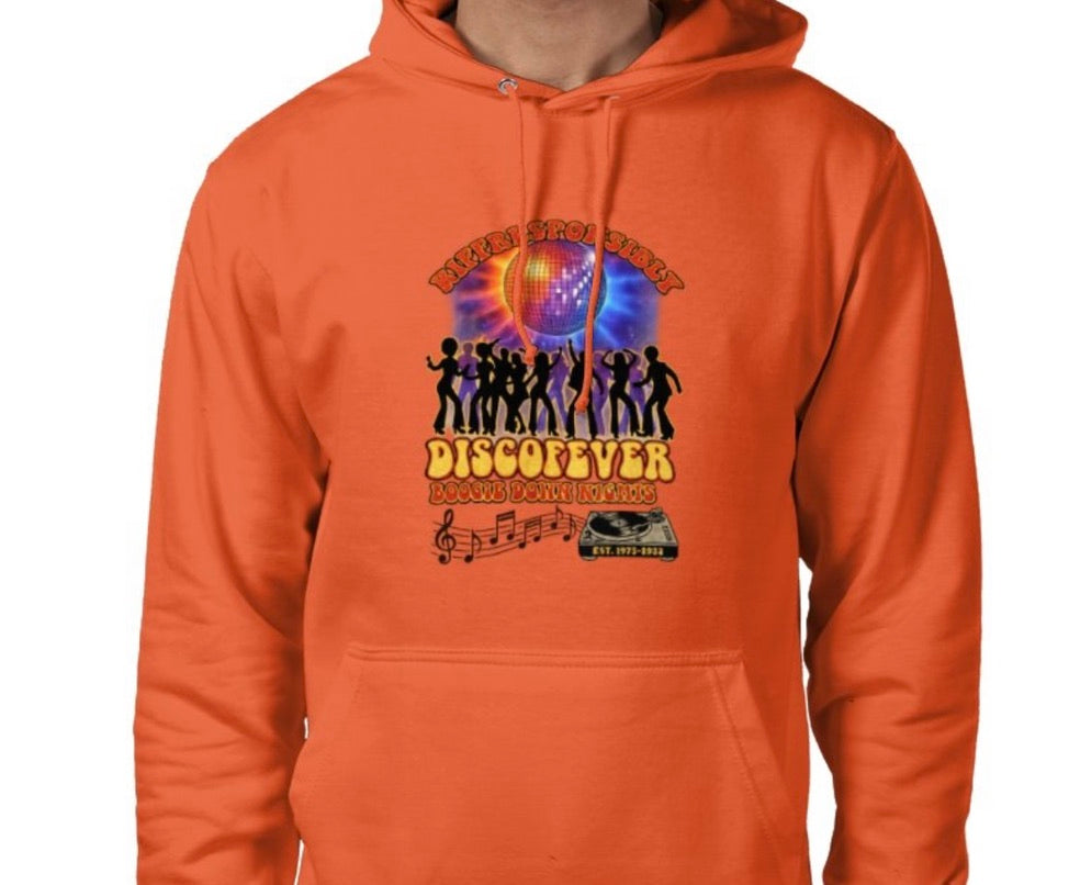 Riff Responsibly | Boogie Down Nights Hoodie