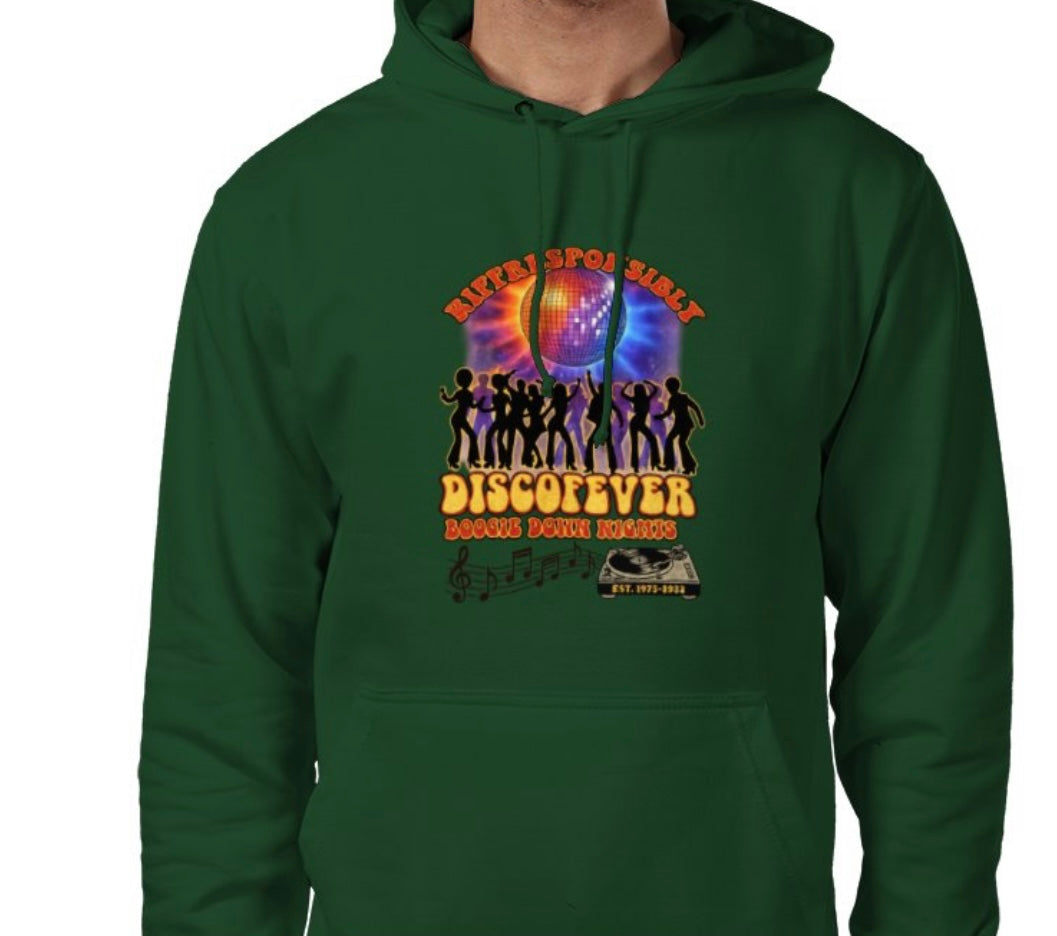 Riff Responsibly | Boogie Down Nights Hoodie