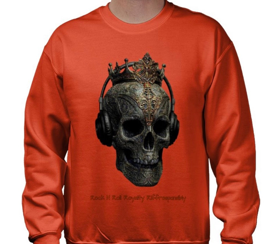 Riff Responsibly | Rock N Roll Royalty Sweatshirt