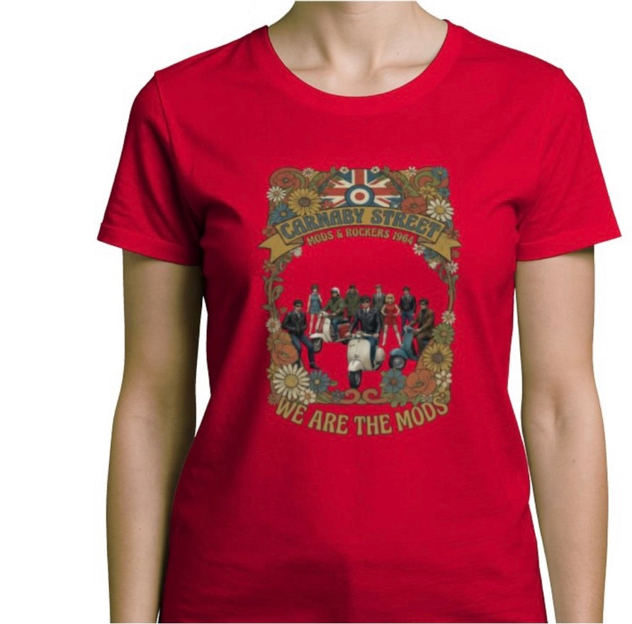 Riff Responsibly | Mods & Rockers 64' T-Shirt Women