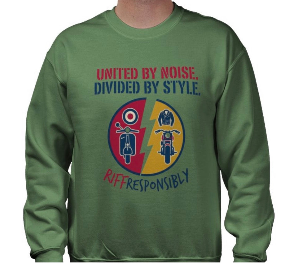 Riff Responsibly | United By Style, United By Style Sweatshirt