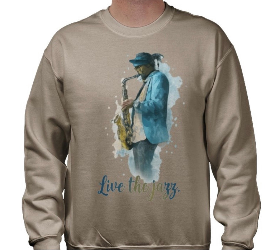Riff Responsibly | Live The Jazz Sweatshirt