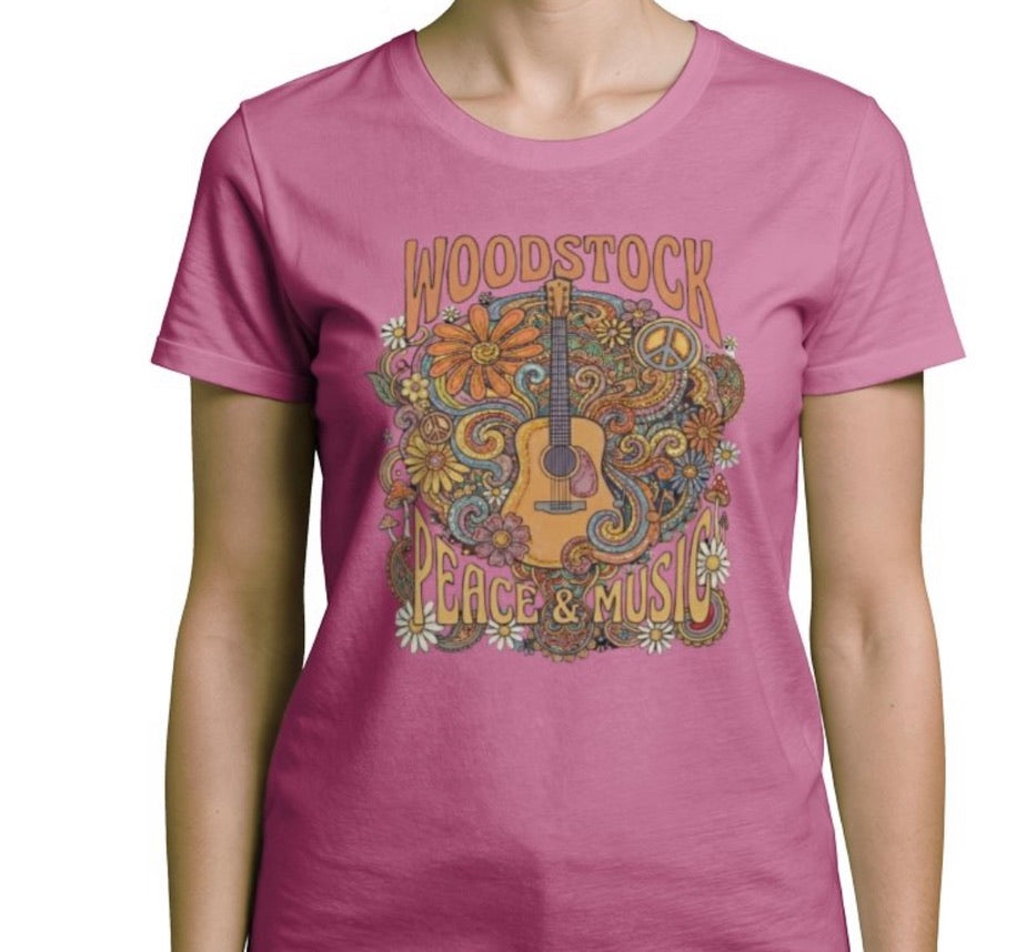 Riff Responsibly | Woodstock T-Shirt Women