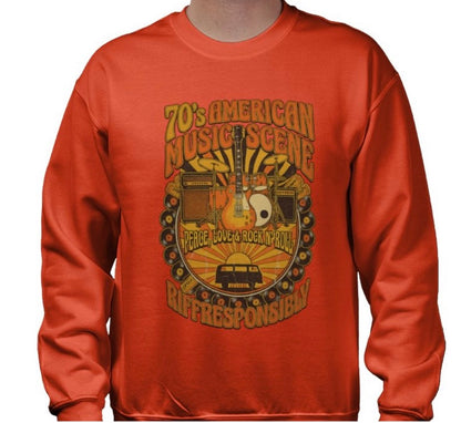 Riff Responsibly | 70's Americana Sweatshirt