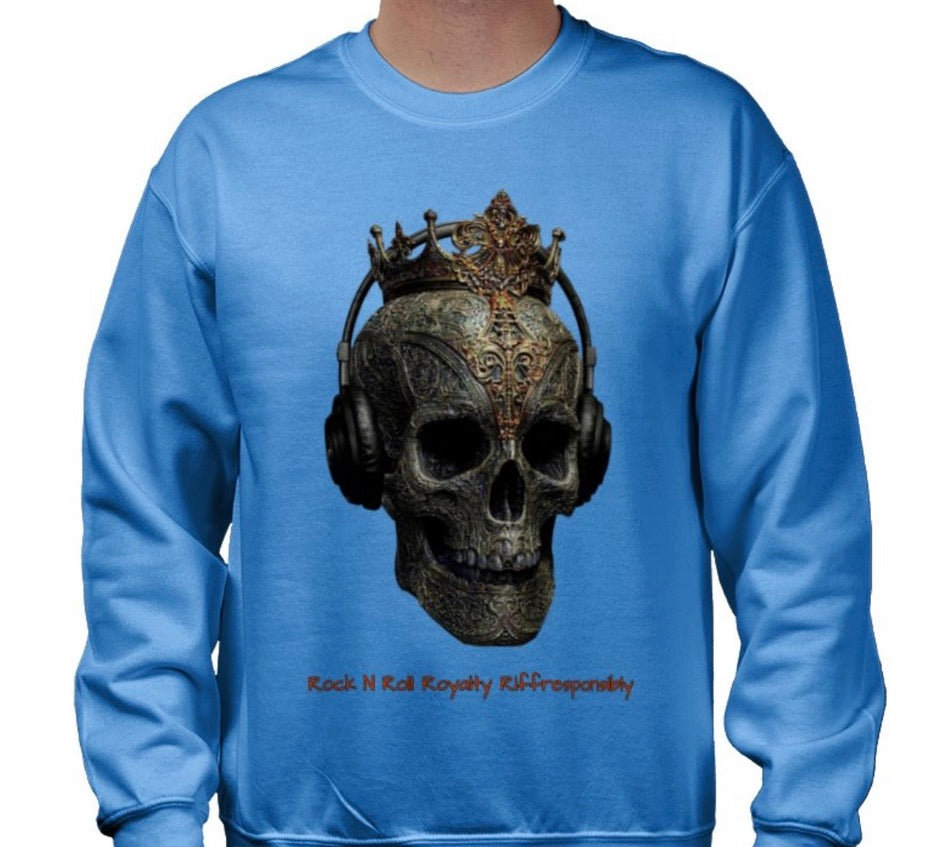 Riff Responsibly | Rock N Roll Royalty Sweatshirt