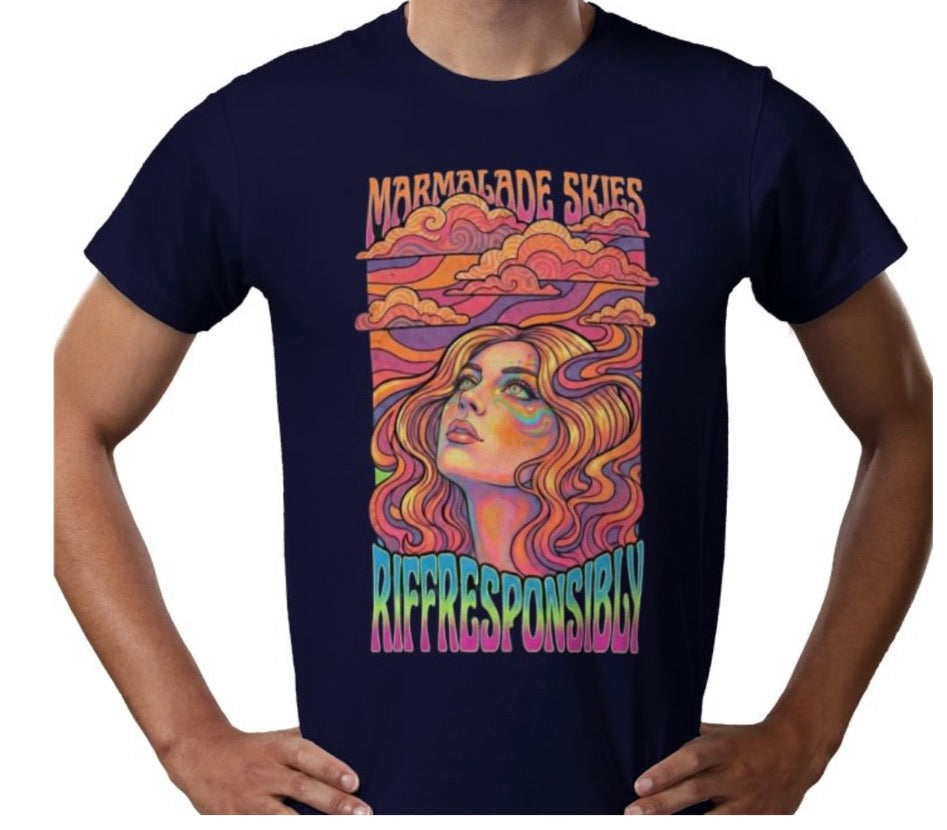 Riff Responsibly | Marmalade Skies T-Shirt